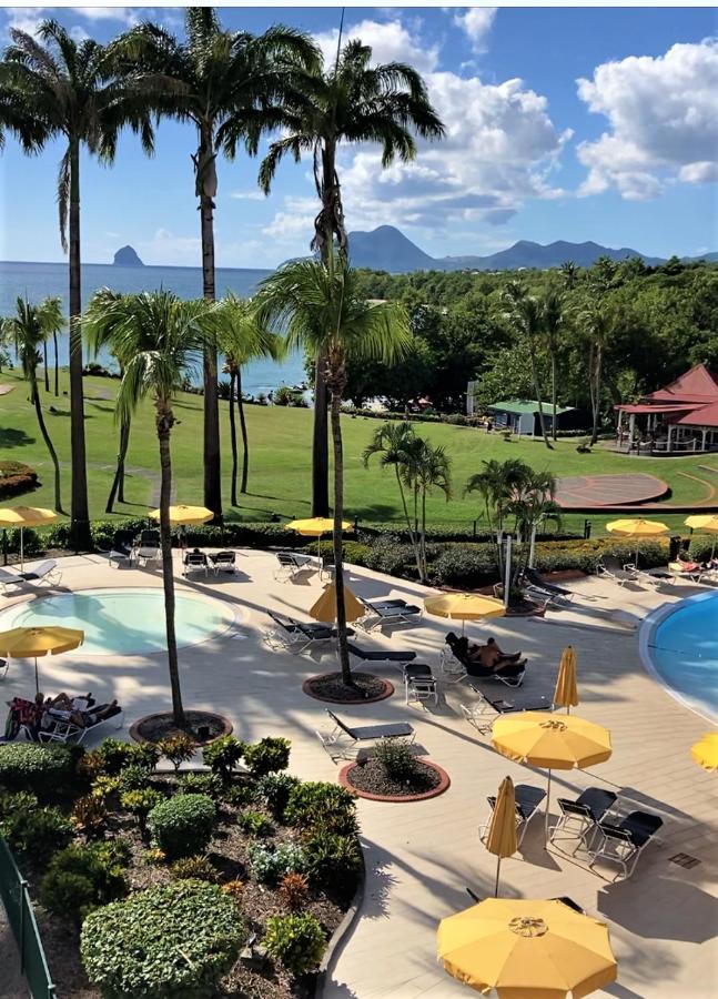 Superbe Studio Martinique Vue Rocher Du Diamant Сент-Люс Экстерьер фото